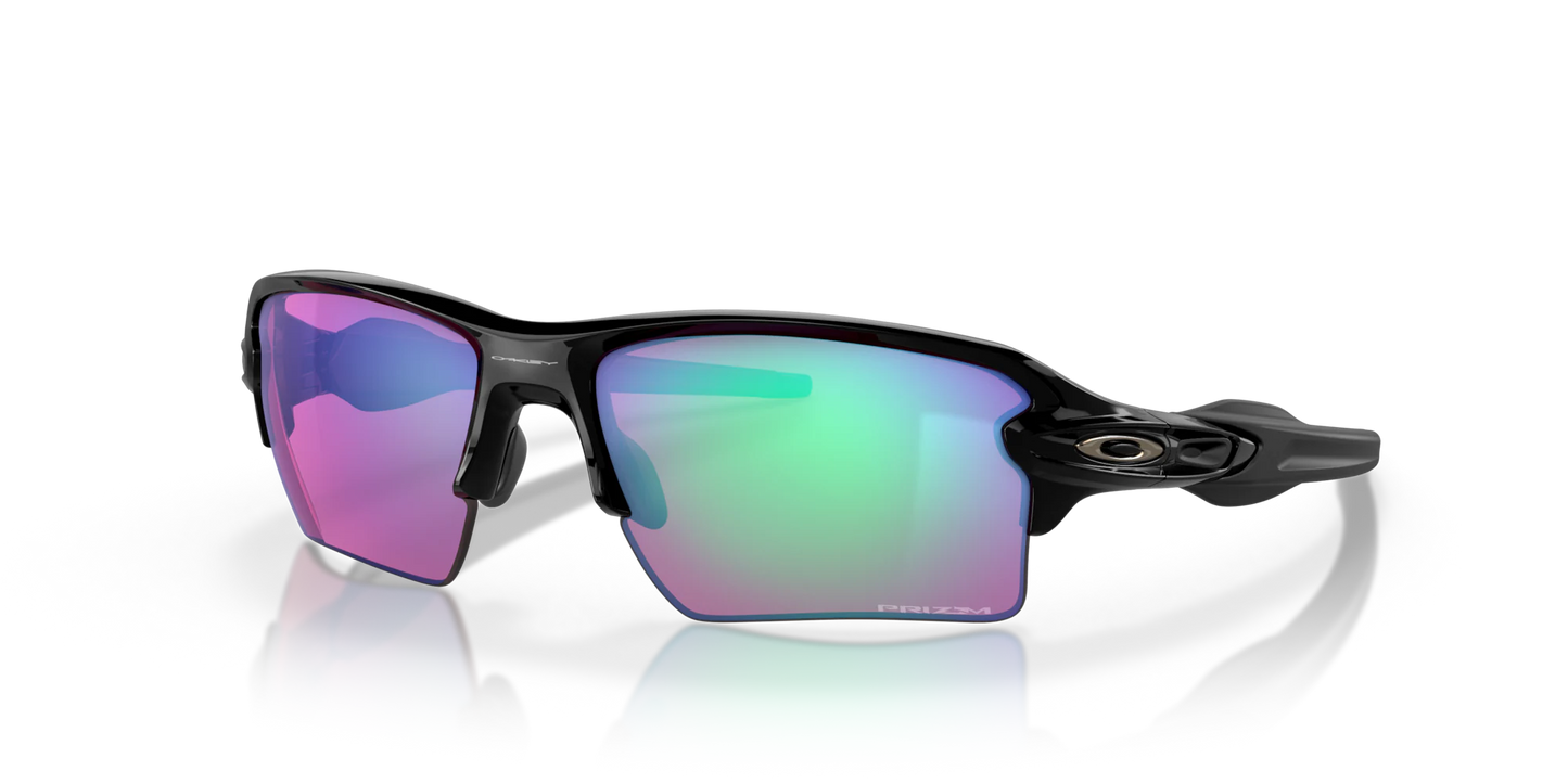 Oakley Flak 2.0 XL OO9188-05 Polished Black Prizm Golf Sunglasses