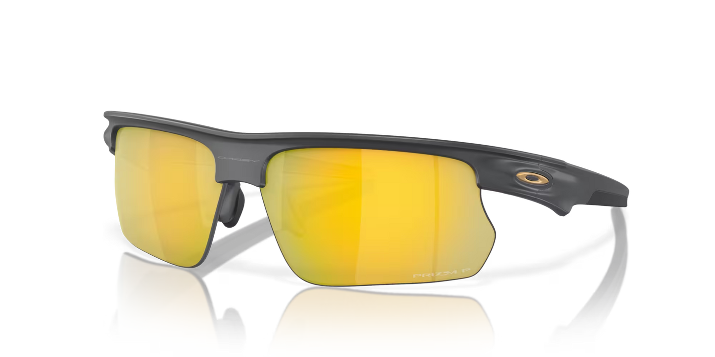 Oakley Bisphaera Prizm 24k Polarized Lenses, Matte Carbon Frame