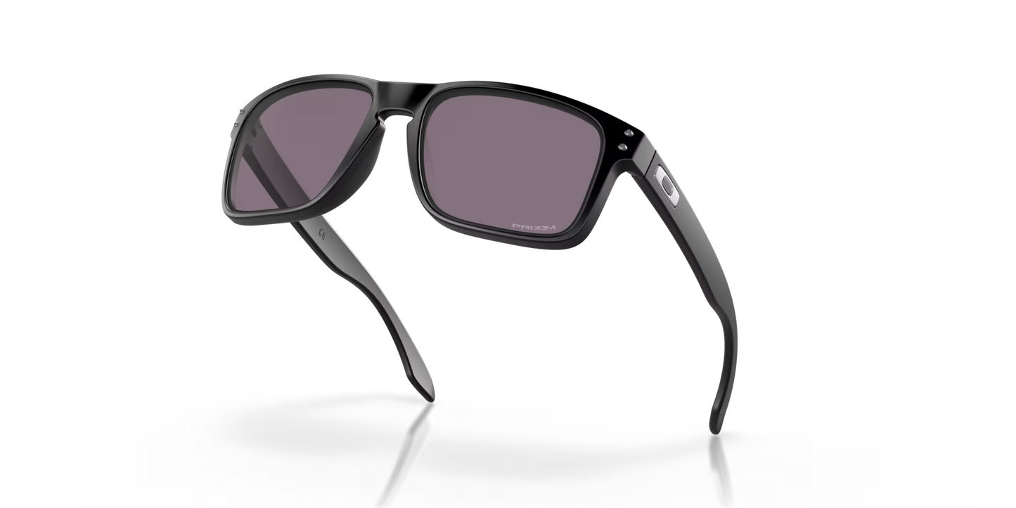 Oakley Holbrook OO9102-E855 - Matte Black with Prizm Grey Lenses