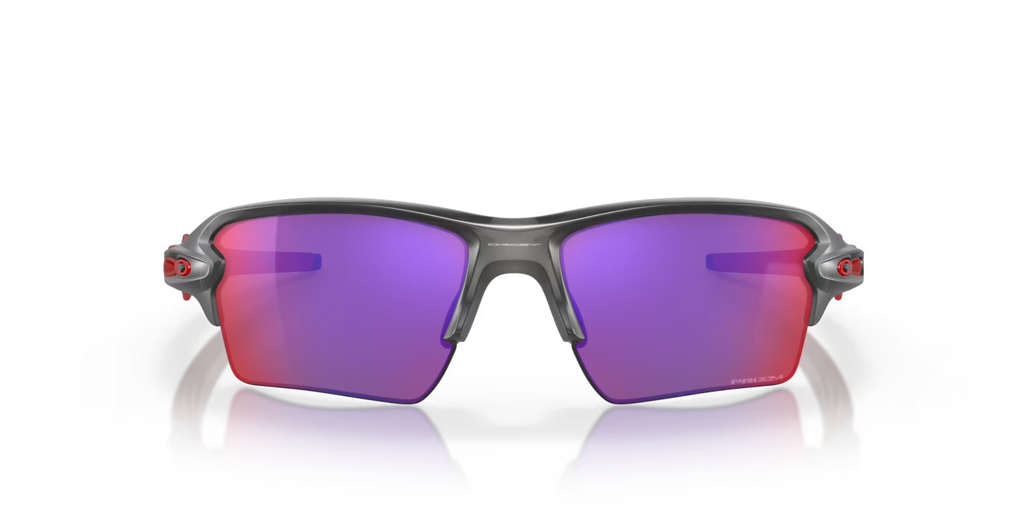 Oakley Flak 2.0 XL Prizm Road Lenses | Matte Grey Smoke Frame