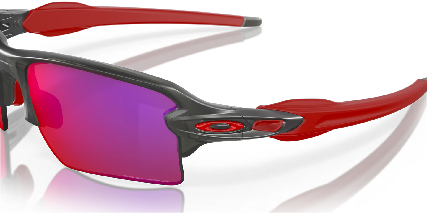 Oakley Flak 2.0 XL Prizm Road Lenses | Matte Grey Smoke Frame