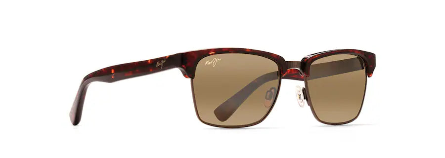 Maui Jim KAWIKA Sunglasses in Tortoise with Antique Gold Lens: HCL® Bronze Lenses