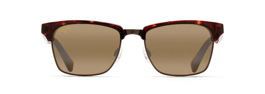 Maui Jim KAWIKA Sunglasses in Tortoise with Antique Gold Lens: HCL® Bronze Lenses