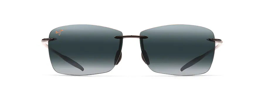 Maui Jim Lighthouse Polarised Sunglasses - Gloss Black with Neutral Grey Lens