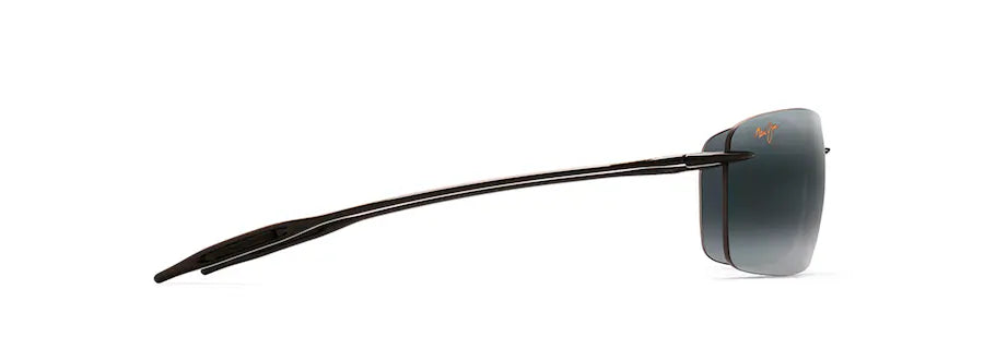 Maui Jim Lighthouse Polarised Sunglasses - Gloss Black with Neutral Grey Lens