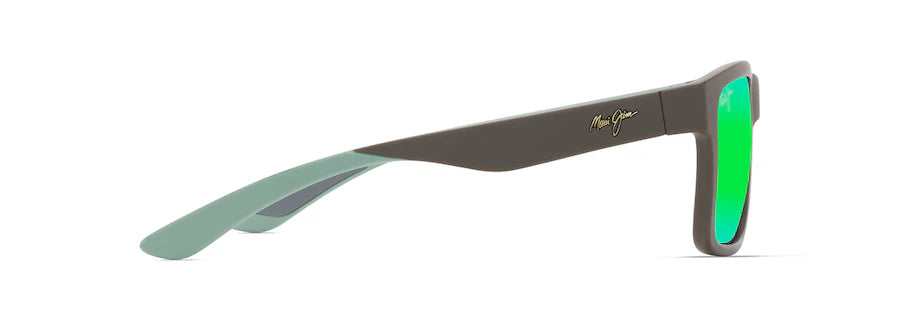 Maui Jim The Flats Sunglasses -Brown Mint and Maui Green Lenses