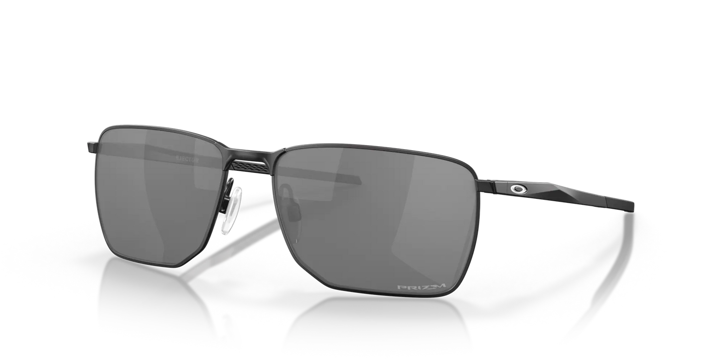 Oakley Ejector Sunglasses - Satin Black with Prizm Black Lenses