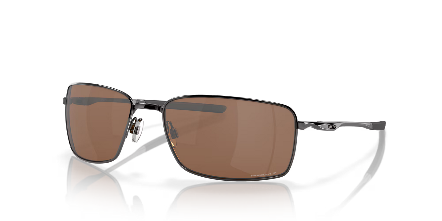 Oakley Square Wire™ Tungsten Frame with Prizm™ Tungsten Polarized Lenses