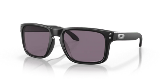 Oakley Holbrook™ OO9102-E8 — Matte Black / Prizm Grey Model Number: OO9102-E8