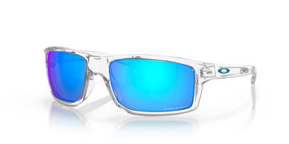 Oakley Gibston Prizm Sapphire Lenses,  Polished Clear Frame