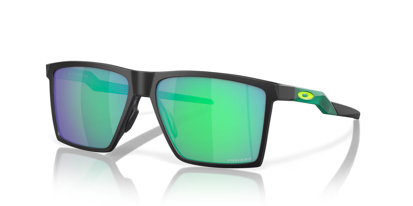 Oakley Futurity Sun OO9482-0257 Satin Black Prizm Jade Sunglasses