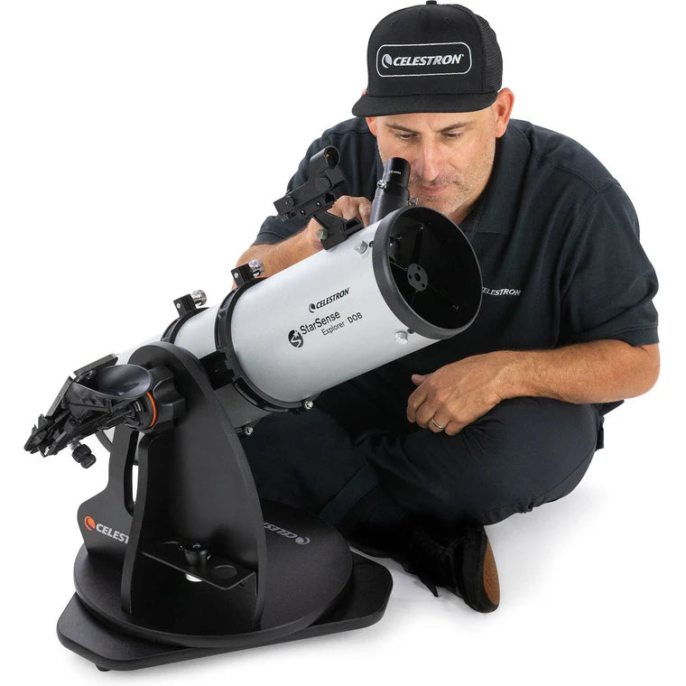 Celestron StarSense Explorer 130mm Smartphone App-Enabled Tabletop Dobsonian Telescope