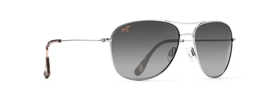 Maui Jim Cliff House Silver frame and Neutral Grey Lenses