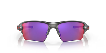 Oakley Flak 2.0 XL Prizm Road Lenses | Matte Grey Smoke Frame