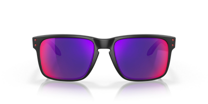 Oakley Holbrook Matte Black  Positive Red Iridium Lenses