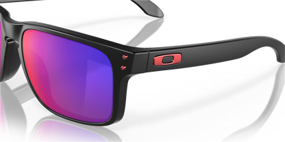 Oakley Holbrook Matte Black  Positive Red Iridium Lenses