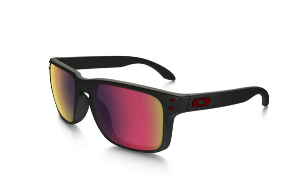 Oakley Holbrook™ OO9102-36 — Matte Black / Positive Red Iridium