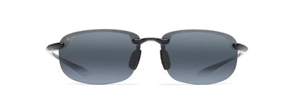 Maui Jim Hookipa Polarised Sunglasses - Gloss Black Frame with Neutral Grey Lenses