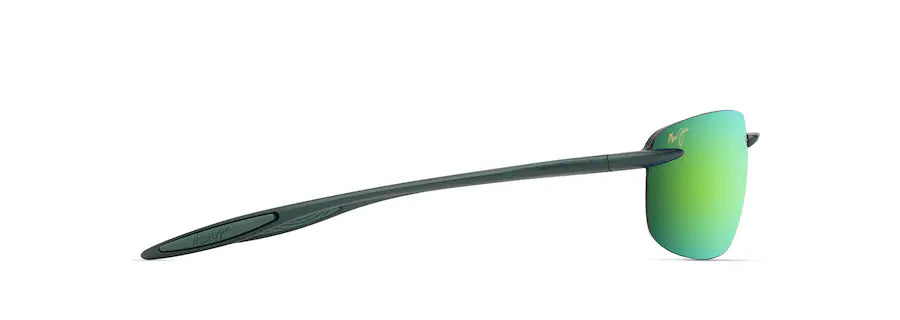 Maui Jim Hookipa Ultra Polarised sunglasses Metal Matte Green and MAUIGreen® lens