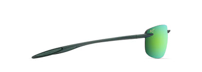 Maui Jim Hookipa Ultra Polarised sunglasses Metal Matte Green and MAUIGreen® lens