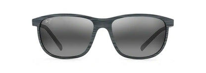 Maui Jim Lele Kawa Polarised Sunglasses - Grey Stripe Frame with Neutral Grey Lenses