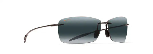 Maui Jim Lighthouse Polarised Sunglasses - Gloss Black with Neutral Grey Lens