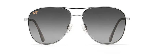Maui Jim Cliff House Silver frame and Neutral Grey Lenses