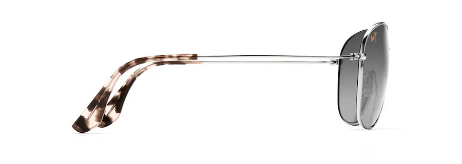 Maui Jim Cliff House Silver frame and Neutral Grey Lenses