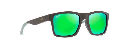 Maui Jim The Flats Sunglasses -Brown Mint and Maui Green Lenses