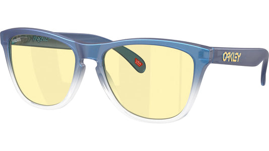 Oakley X Fortnite™ Frogskins™ – Prizm Gaming™ 2.0 Lenses, Matte Cyan/Blue/Clear Shift Fade Frame