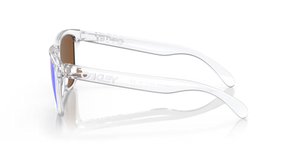 Oakley Frogskins XL - Polished Clear Frame with Prizm Violet Lenses