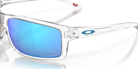Oakley Gibston Prizm Sapphire Lenses,  Polished Clear Frame