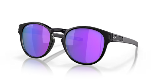 Oakley Latch OO9265-926555 Matte Black Prizm Violet Sunglasses