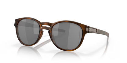Oakley Latch Sunglasses - Matte Brown Tortoise with Prizm Black Lenses