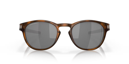 Oakley Latch Sunglasses - Matte Brown Tortoise with Prizm Black Lenses
