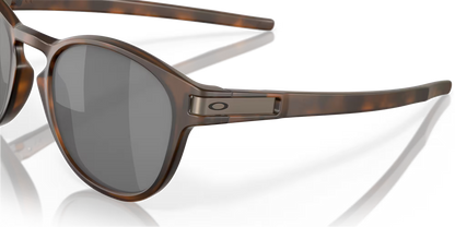 Oakley Latch Sunglasses - Matte Brown Tortoise with Prizm Black Lenses