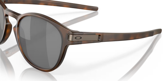 Oakley Latch Sunglasses - Matte Brown Tortoise with Prizm Black Lenses
