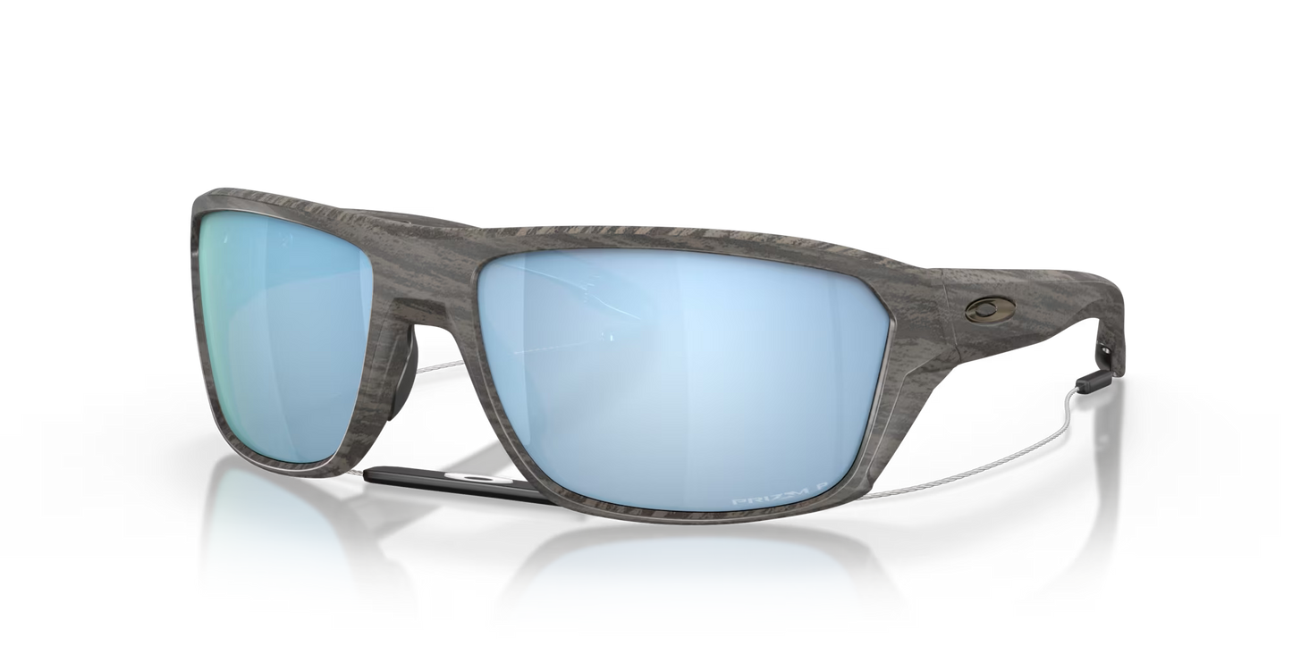 Oakley Split Shot Woodgrain Collection - Prizm Deep Water Polarized