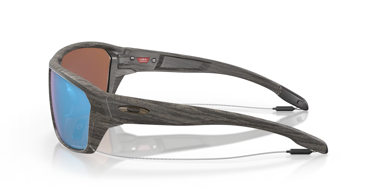Oakley Split Shot Woodgrain Collection - Prizm Deep Water Polarized