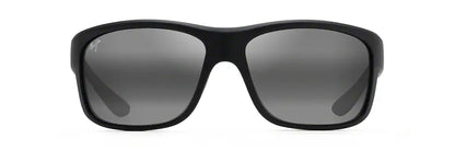 Maui Jim Southern Cross Polarised Sunglasses - Soft Black with Sea Blue and Grey